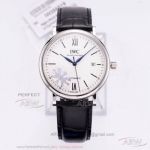 RSS Factory IWC Portofino IW356519 Automatic 150 Years White Dial Leather Strap 40 MM 9015 Watch